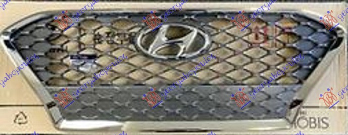 PVC MASKA SA HROM OKVIROM (ORIGINALNI) HYUNDAI KONA 2017-2020 (0S/0SE/0SI)