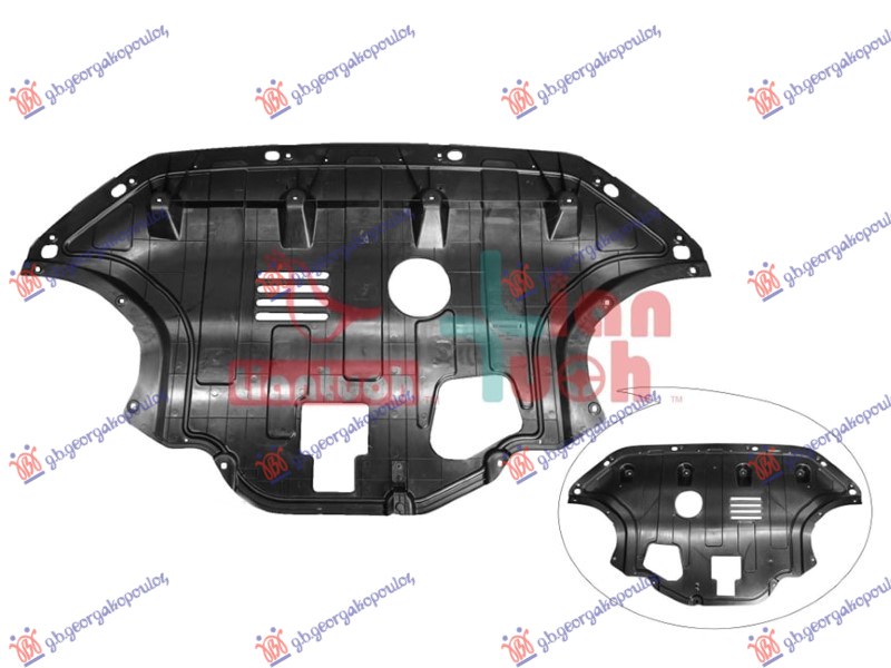 ZASTITA MOTORA PLASTICNA HYUNDAI KONA 2020-2023 (0S/0SE/0SI)