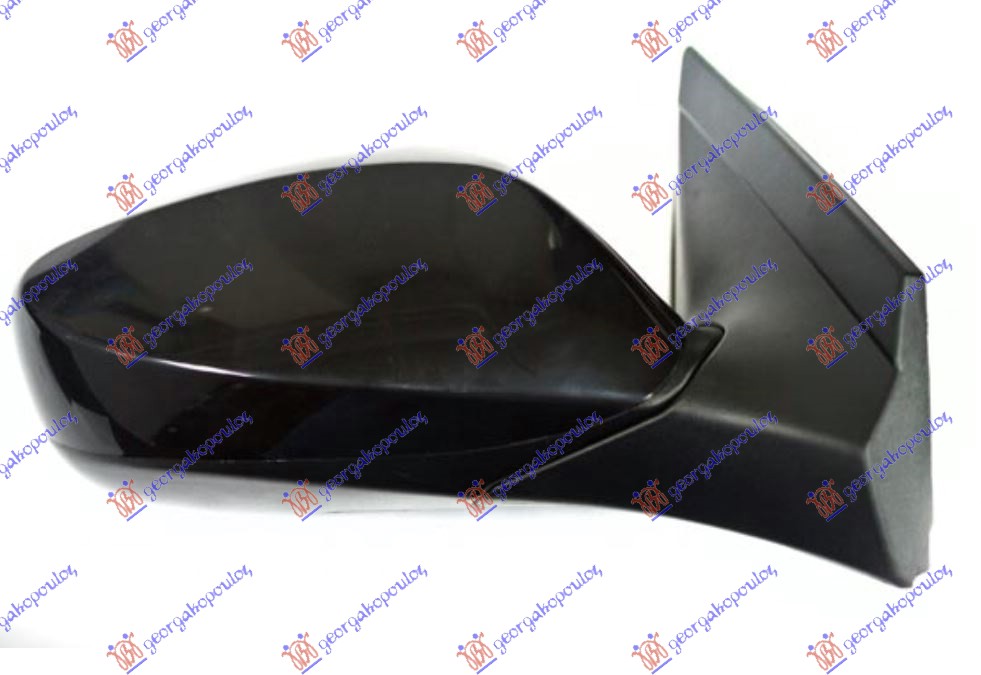 RETROVIZOR ELEKTRICNI SA GREJACEM PM (5 PIN) (KONVEKSNO STAKLO) HYUNDAI ACCENT 2014-2018 (EXPORT TYPE)