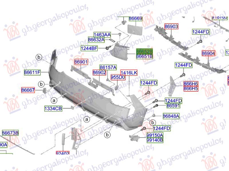 KRAJ ZADNJEG BRANIKA 24- (ORIGINALNI) HYUNDAI IONIQ 5 2021- (NE)