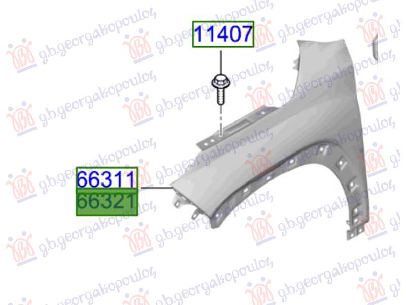 BLATOBRAN (ORIGINALNI) HYUNDAI INSTER 2024- (AX1)
