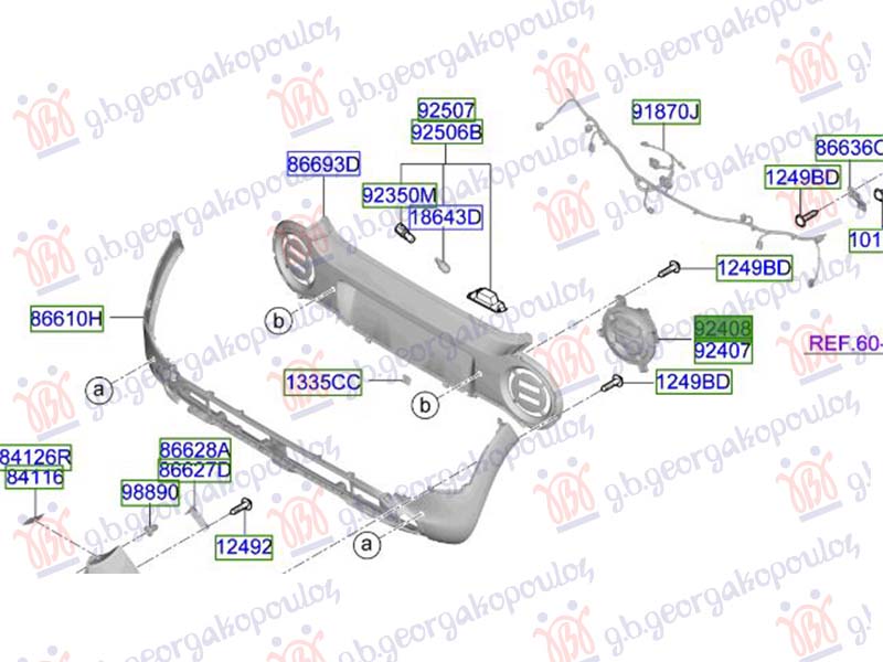 STOP LAMPA (ORIGINALNI) HYUNDAI INSTER 2024- (AX1)
