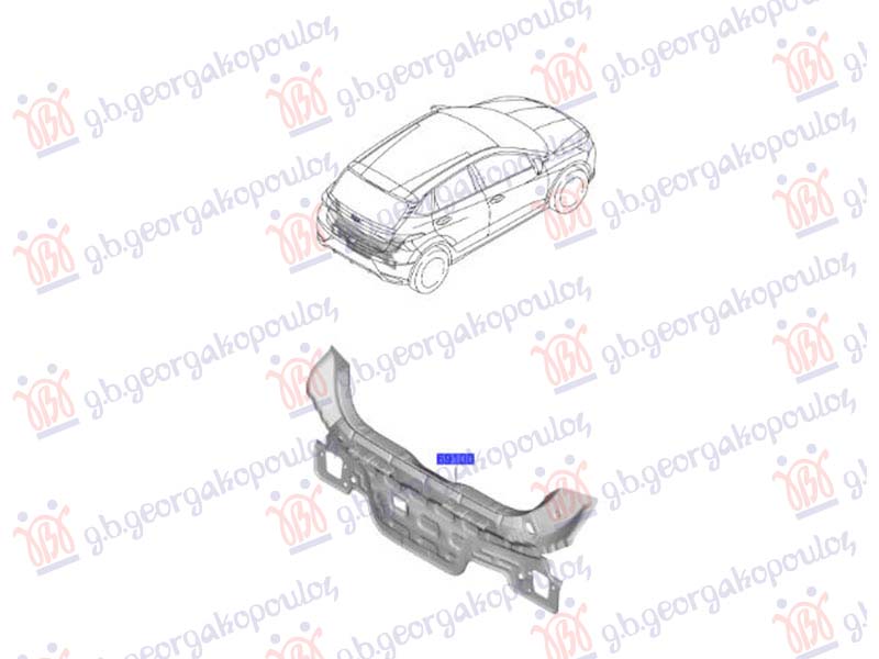 ZADNJI VEZNI LIM (ORIGINALNI) HYUNDAI BAYON 2021-2024 (BC3)
