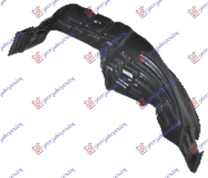 ZADNJE POTKRILO PLASTICNO (4WD) ISUZU P/U D-MAX 2016-2020 (TFR/TFS)