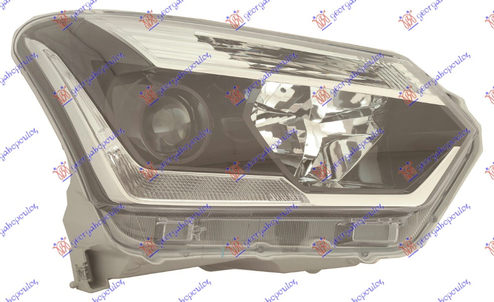 FAR ELEKTRICNI SA LED DNEVNIM SVETLOM (DEPO) ISUZU P/U D-MAX 2016-2020 (TFR/TFS)
