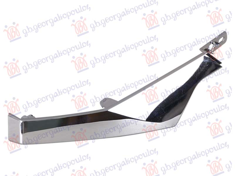 LAJSNA PVC MASKE GORNJA HROM (DONJI DEO) 23- ISUZU P/U D-MAX 2020-2024 (TFR/TFS)