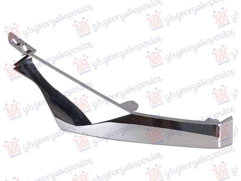 LAJSNA PVC MASKE GORNJA HROM (DONJI DEO) 23- ISUZU P/U D-MAX 2020-2024 (TFR/TFS)