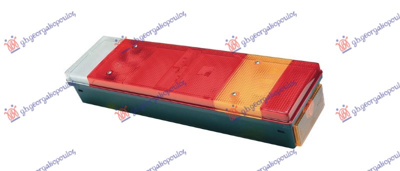 STOP LAMPA (CRVENA/ZUTA/BELA) (1 OKRUGLI PRIKLJUCAK) IVECO STRALIS 2003-2019