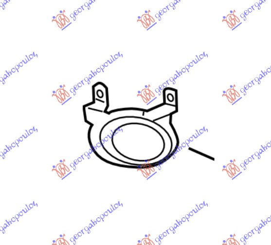 POKLOPAC MAGLENKE (ORIGINALNI) KIA SOUL 2008-2011 (AM)