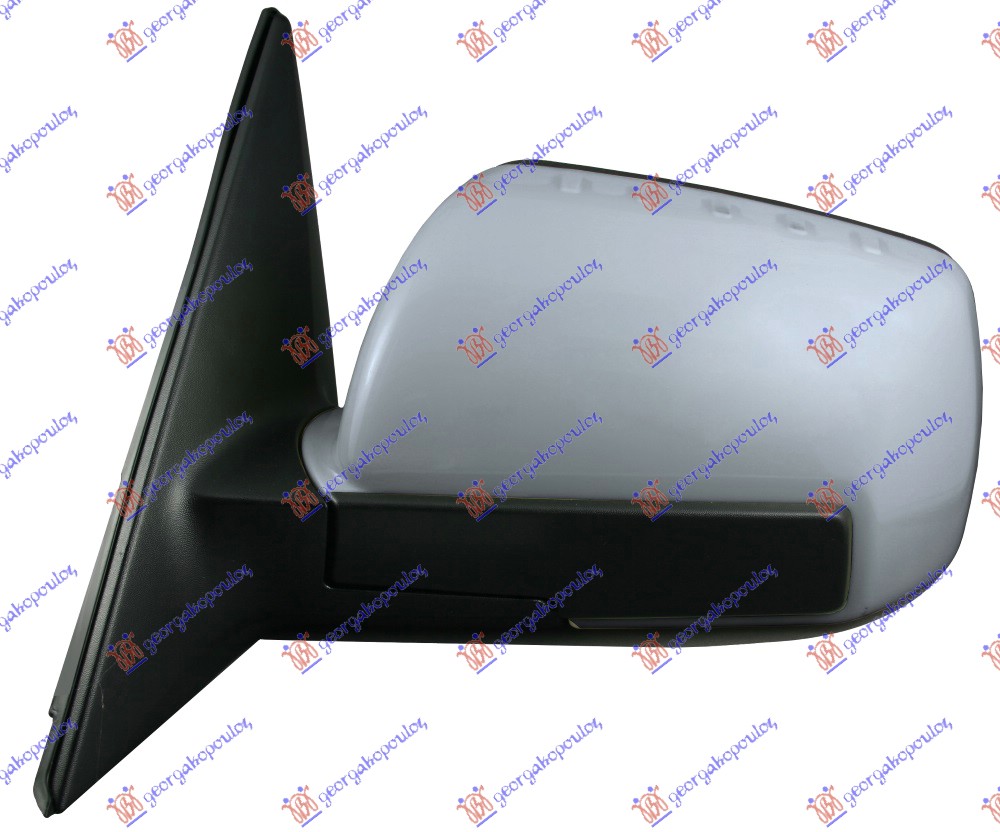 RETROVIZOR ELEKTRICNI SA GREJACEM PM (A KVALITET) (KONVEKSNO STAKLO) KIA SOUL 2008-2011 (AM)