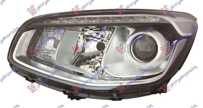 FAR ELEKTRICNI SA LED DNEVNIM SVETLOM (DEPO) KIA SOUL 2013-2016 (PS)