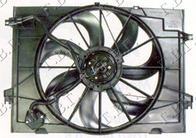 VENTILATOR KOMPLET (2.0 BENZIN/DIZEL) KIA SPORTAGE 2008-2010 (SL)