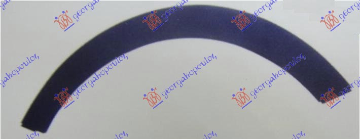RUB PLASTICNI PREDNJEG BLATOBRANA KIA SPORTAGE 2010-2014 (SL)