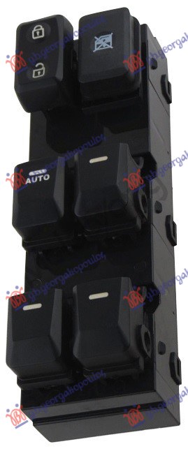 PREKIDAC U PREDNJIM VRATIMA (4 TASTERA) (AUTO DOWN) (16 PIN) KIA SPORTAGE 2014-2015 (SL)