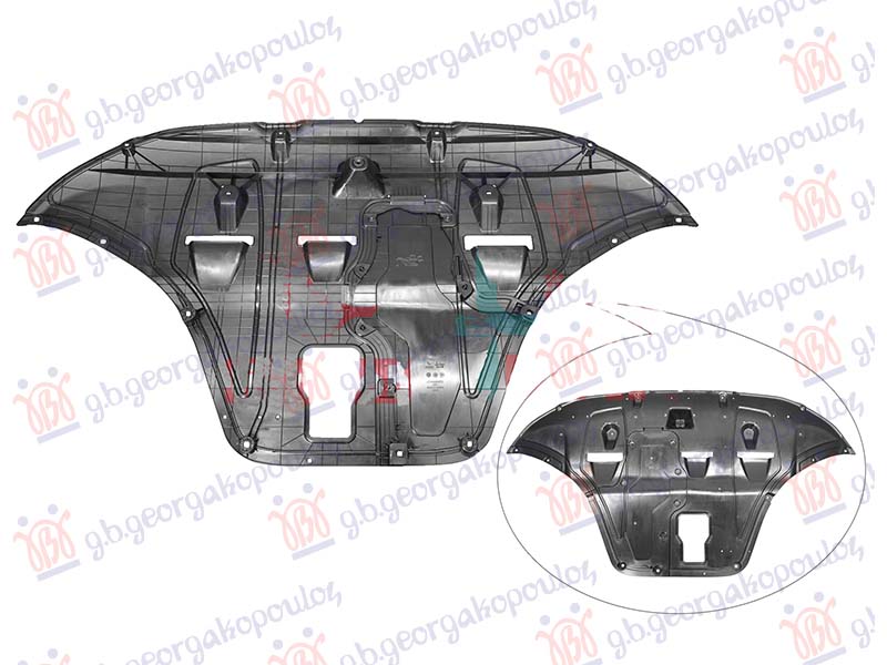 ZASTITA MOTORA PLASTICNA HIBRID KIA SPORTAGE 2022-2025 (NQ5)