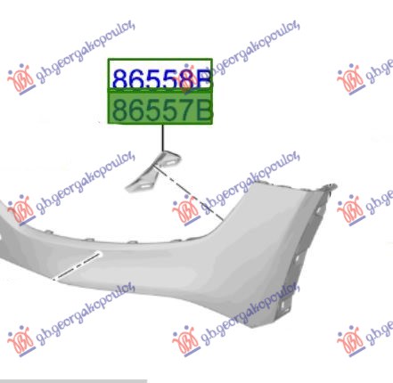 NOSAC PREDNJEG BRANIKA DONJI PLASTICNI (ORIGINALNI) KIA SPORTAGE 2022-2025 (NQ5)