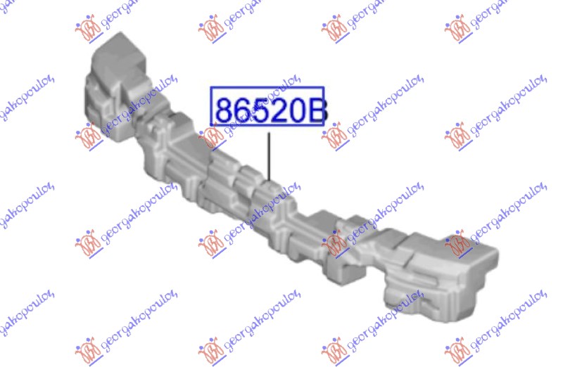 APSORBER PREDNJEG BRANIKA KIA SPORTAGE 2022-2025 (ORIGINALNI) (NQ5)