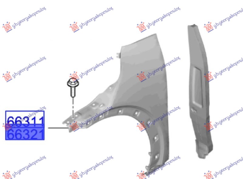 BLATOBRAN KIA EV6 2021- (CV)