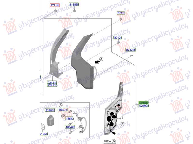 STOP LAMPA (ORIGINALNI) KIA EV3 2024-