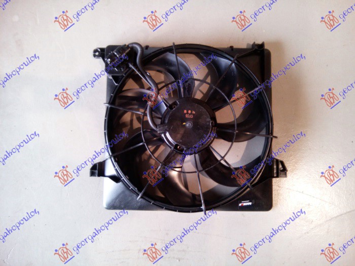 VENTILATOR KOMPLET (2.0/2.2 CRDi) (480mm) (3 PIN) KIA SORENTO 2009-2012 (XM)