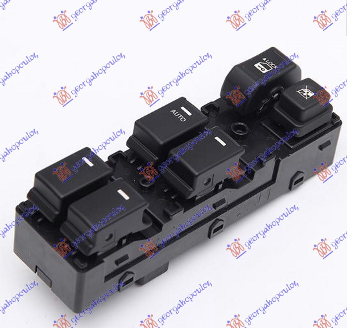 PREKIDAC U PREDNJIM VRATIMA (4 TASTERA) (16 PIN) KIA SORENTO 2009-2012 (XM)