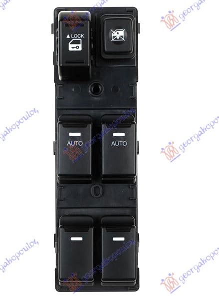 PREKIDAC U PREDNJIM VRATIM (4 TASTERA) (AUTO VOZAC & SUVOZAC) (16 PIN) KIA SORENTO 2009-2012 (XM)