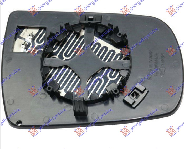 STAKLO RETROVIZORA SA GREJACEM (DUGO) (KONVEKSNO) KIA SORENTO 2009-2012 (XM)