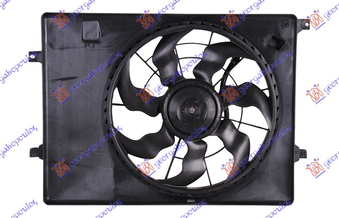 VENTILATOR KOMPLET (2.4-3.3 BENZIN) KIA SORENTO 2014-2017 (UM)