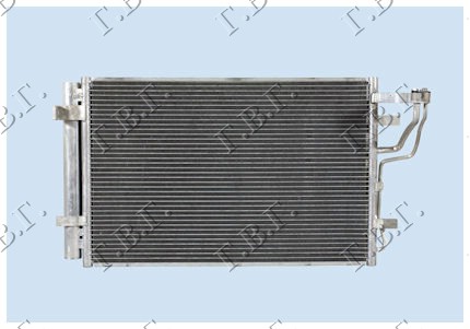 HLADNJAK KLIME ZA SVE MODELE BENZIN (570x390x16) KIA CEED 5D 2010-2013 (ED)