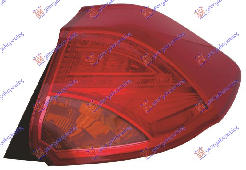 STOP LAMPA SPOLJASNJA (LED) (DEPO) KIA CEED 5D 2013-2015 (ED)