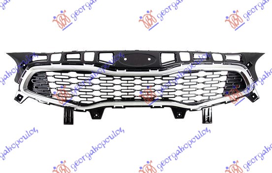 PVC MASKA SJAJ-CRNA (HROM OKVIR) KIA CEED 2015-2018 (JD)