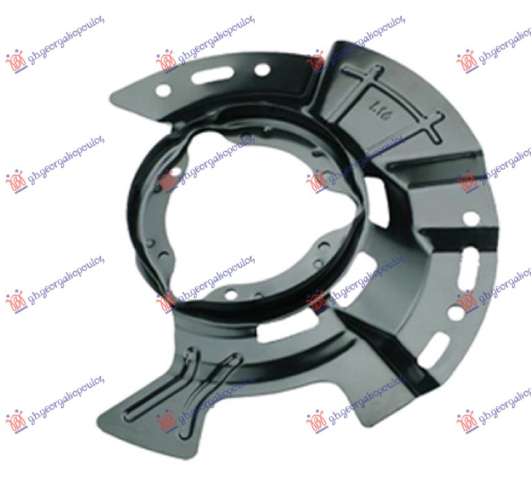 ZASTITA PREDNJEG KOCIONOG DISKA (PRECNIK ZASTITE 303/97MM) (PRECNIK DISKA 305MM) HYUNDAI i30 HATCHBACK/TOURER 2017-2020 (PDE/PDEN)