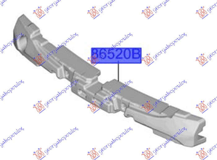 APSORBER PREDNJEG BRANIKA (ORIGINALNI) KIA CEED 2018-2021 (CD)