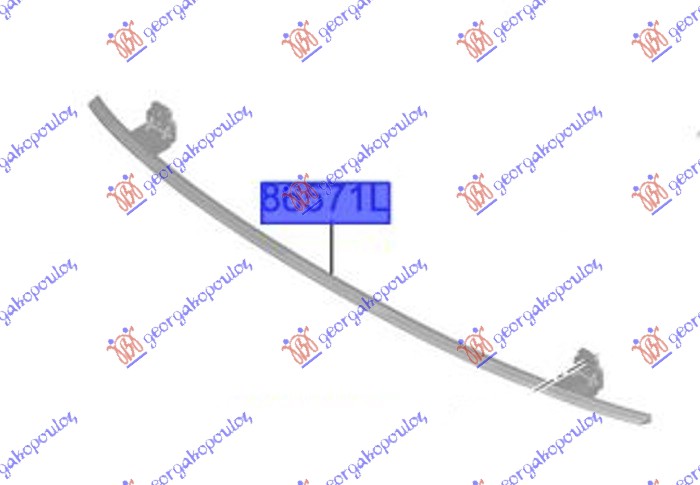 SINA PREDNJEG BRANIKA DONJA KIA XCEED 2019-2022 (GT/GT-LINE) (ORIGINALNI) (CD)