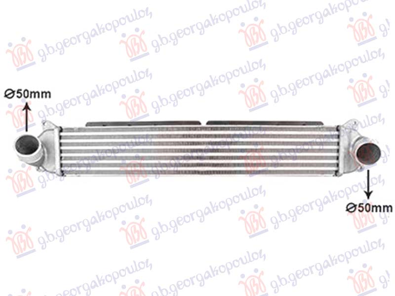 HLADNJAK INTERKULERA 1.6 BENZIN (600x105) KIA PROCEED 2018-2021 (CD)