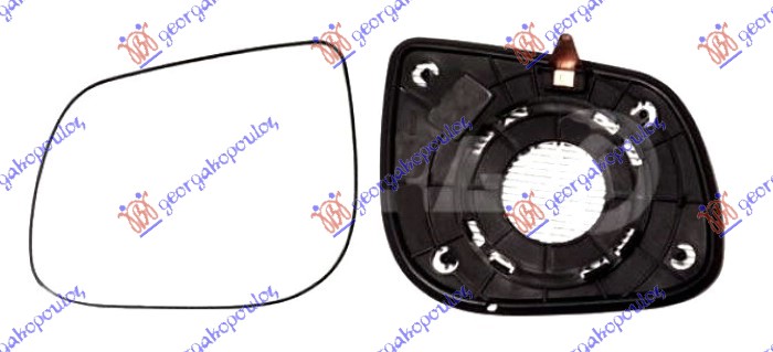 STAKLO RETROVIZORA (KONVEKSNO) KIA PICANTO 2011-2015 (TA)