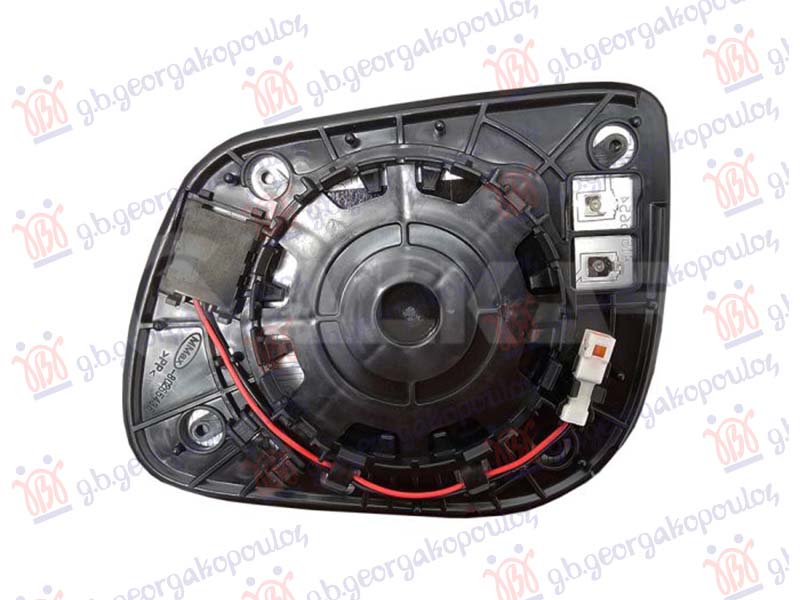 STAKLO RETROVIZORA SA GREJACEM (MRTAV UGAO) (2+2 PIN) (KONVEKSNO) KIA PICANTO 2017-2024 (JA)
