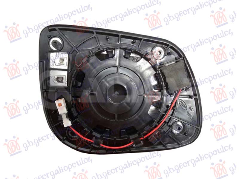 STAKLO RETROVIZORA SA GREJACEM (MRTAV UGAO) (2+2 PIN) (KONVEKSNO) KIA PICANTO 2017-2024 (JA)