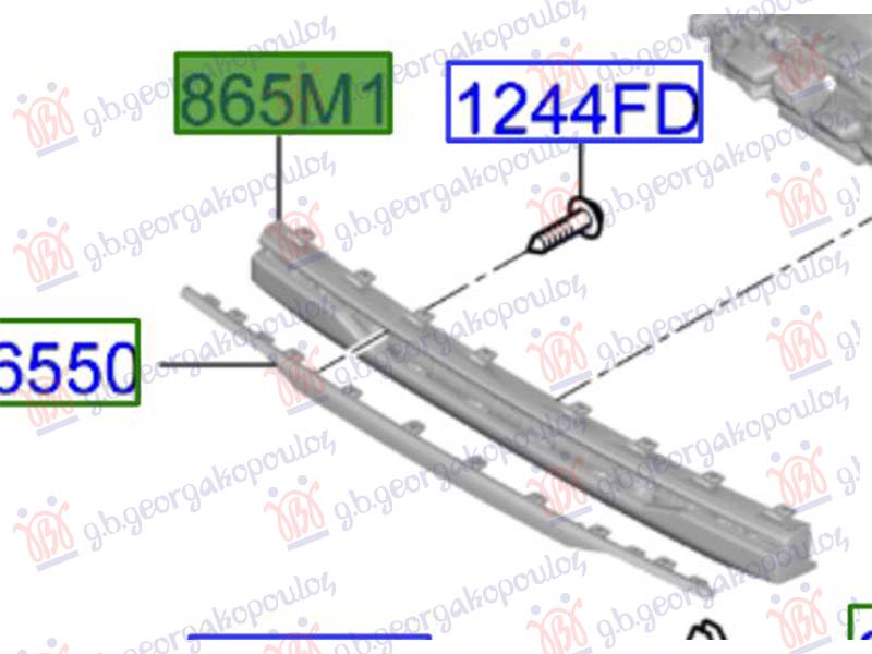 PVC MASKA UNUSTRASNJA (PLASTICNI POKLOPAC) KIA PICANTO 2024- (JA)