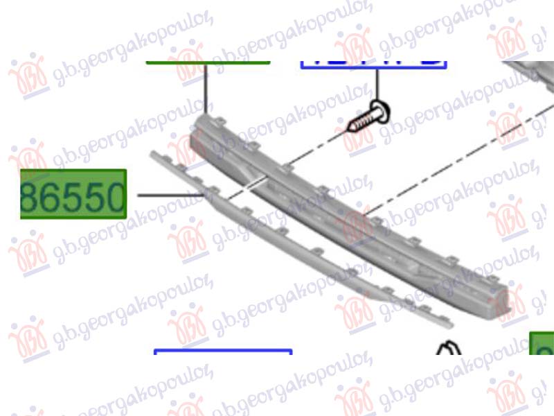 PVC MASKA SPOLJASNJA (ORIGINALNI) KIA PICANTO 2024- (JA)