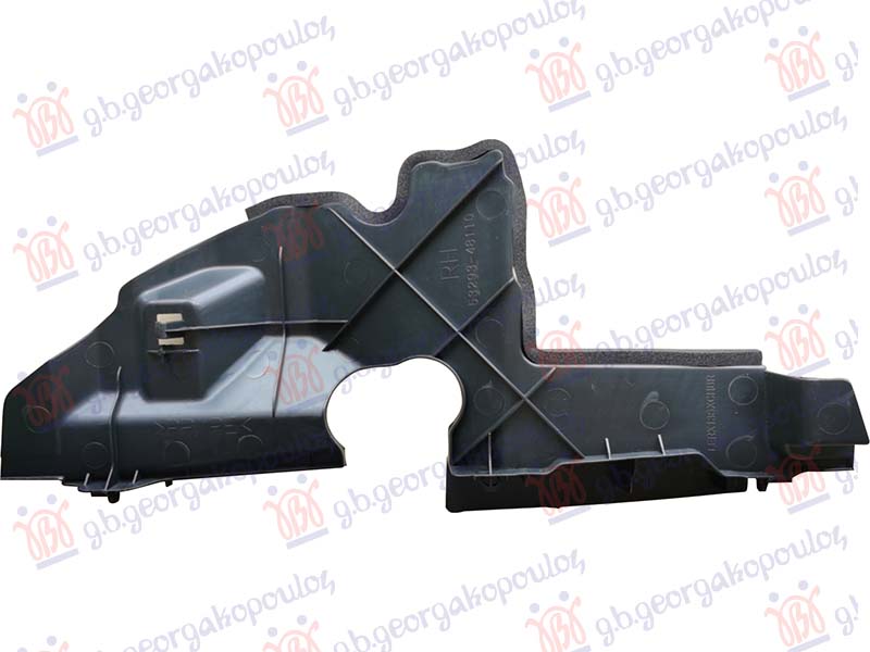 USISNIK HLADNJAKA (NOSAC BOCNI PLASTICNI) LEXUS RX 2009-2012 (L1)