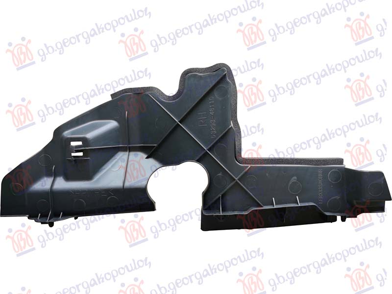 USISNIK HLADNJAKA (NOSAC BOCNI PLASTICNI) LEXUS RX 2012-2015 (L1)