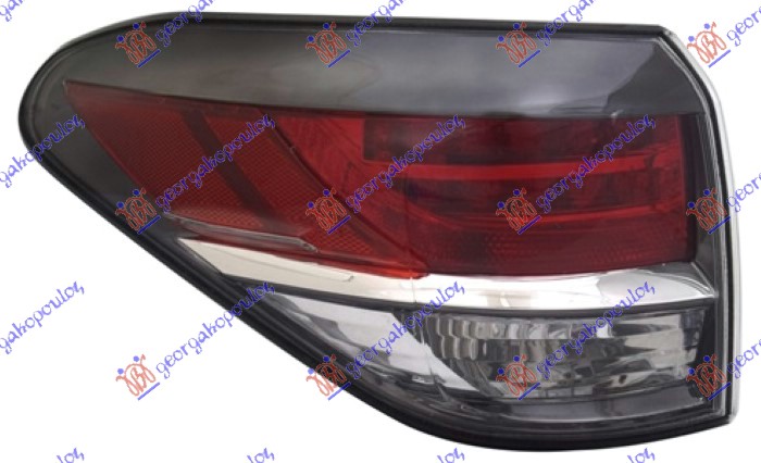 STOP LAMPA SPOLJASNJA (TYC) LEXUS RX 2012-2015 (L1)