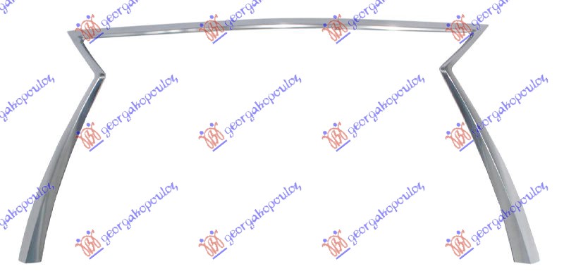 OKVIR PVC MASKE HROM LEXUS RX 2015-2020 (L2)