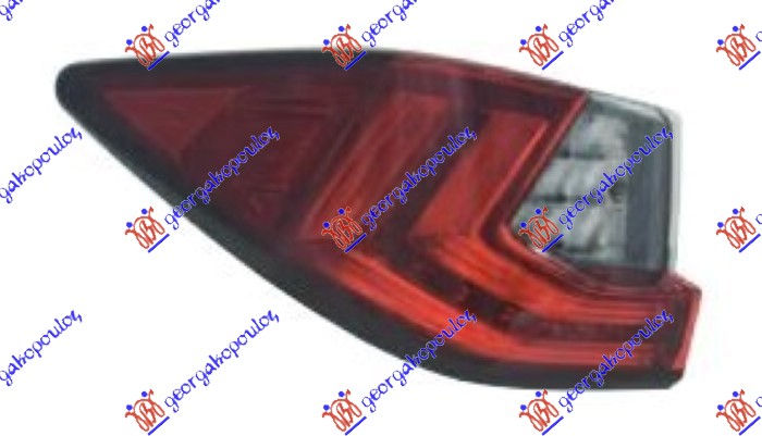 STOP LAMPA SPOLJASNJA (LED) LEXUS RX 2015-2020 (L2)