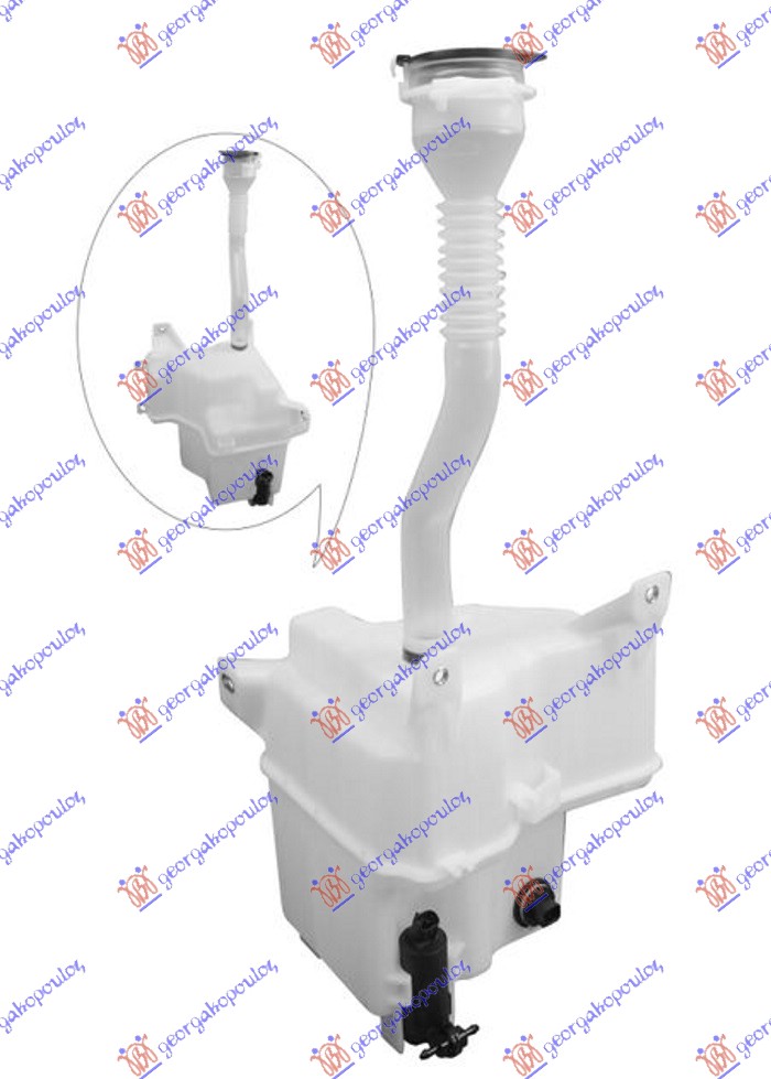 POSUDA ZA TECNOST BRISACA (MOTOR) (POKLOPAC) (GRLO) (PRSKALICE FAROVA) (SENZOR NIVOA) LEXUS RX 2015-2020 (L2)