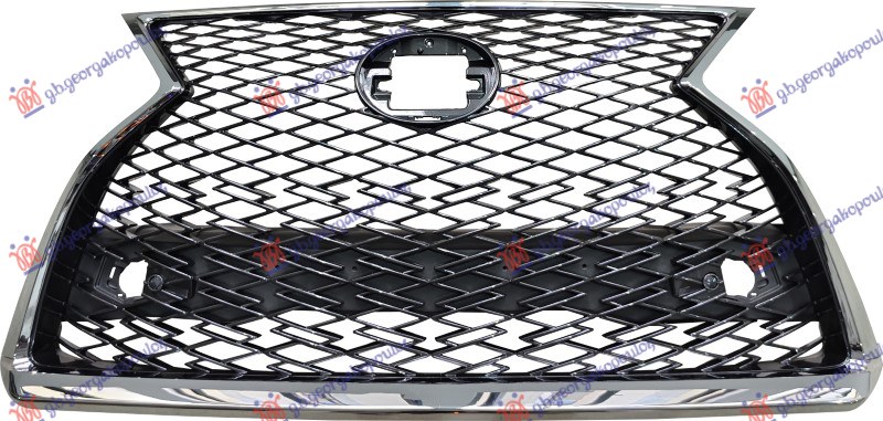 PVC MASKA HROM (PDS SENZOR) (F SPORT) LEXUS RX 2020-2023 (L2)