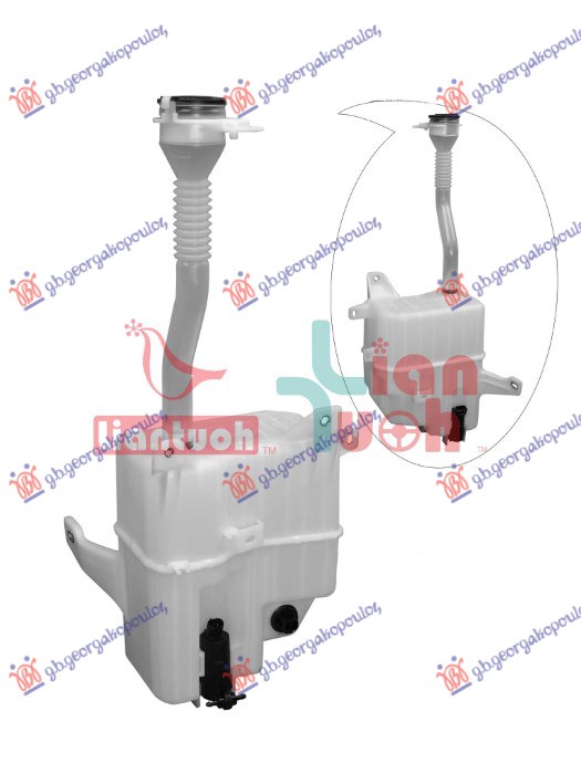 POSUDA ZA TECNOST BRISACA (GRLO) (POKLOPAC) (MOTOR) (PRSKALICE FAROVA) LEXUS RX 2020-2023 (L2)