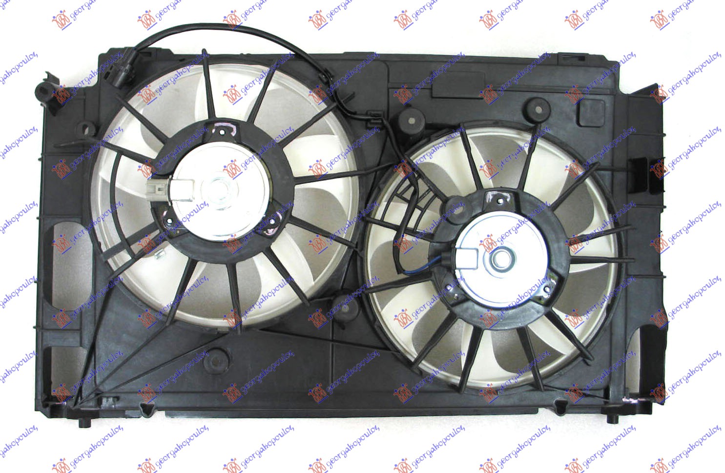 VENTILATOR (DUPLI) KOMPLET TOYOTA PRIUS 2009-2012 (W3)
