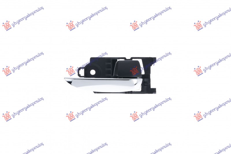 KVAKA PREDNJIH/ZADNJIH VRATA UNUTRASNJA HROM/CRNA LEXUS CT 200h 2014- (ZWA10)